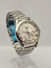 Seiko Premier 7D58 0AA0 Perpetual Calendar ST.Steel Kinetic 40mm Men's Watch Wor