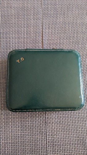 Trousse toilette verte - trousse,