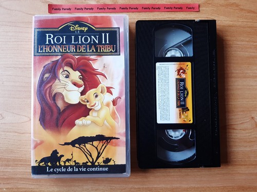 Vhs roi lion 2 disney - le,