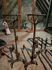 chenet cheminée XVIe landier