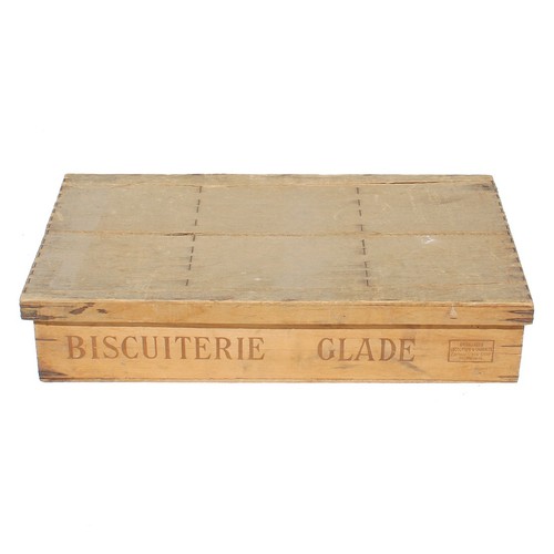 Ancienne grande boîte bois - grande,