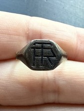 Ancienne Bague En Argent