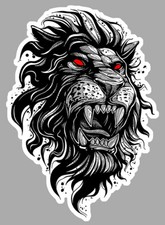 TETE DE LION ROI AFRIQUE