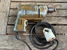 Vintage Perceuse électrique corps en métal fonctionnelle