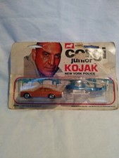 1977 KOJAK E2527 Corgi Junior Buick Regal and Police Helicopter UNOPENED BOX
