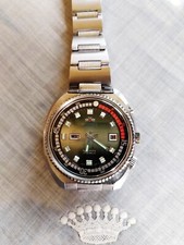 ORIENT KING DIVER RARE  " VINTAGE 1970s TRIPLE STAR " DAY-DATE AUTOMATIQUE