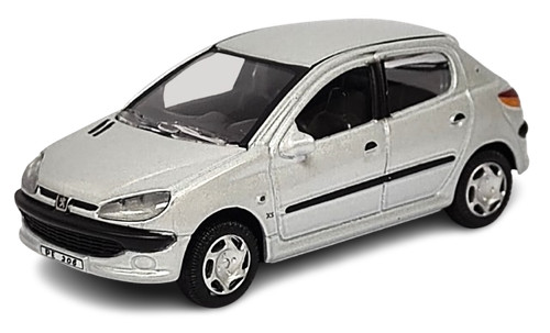 Peugeot 206 coupe silver - peugeot,
