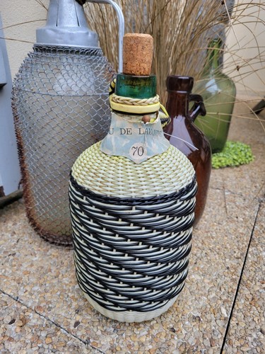 Bouteille fil scoubidou - fil, eau