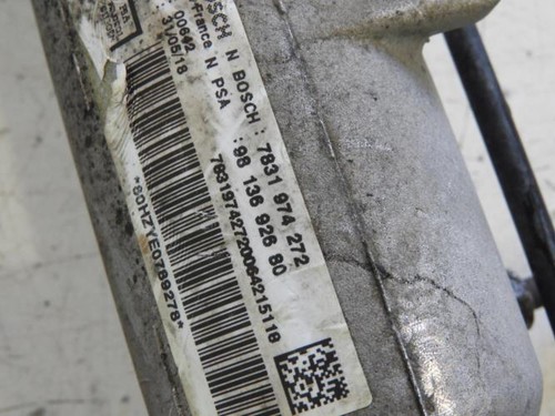 Cremaillere assistee peugeot - cremaillere,