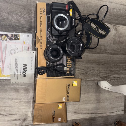 Nikon d40 1mp - d40, 6.1mp