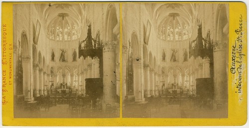 Stéréo circa 1870 auxerre - stéréo, 1870.
