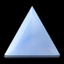 ★☆ CALCÉDOINE BLEUE 14,50 CT de Turquie - 24,8 mm - GEM-BC2041 ☆★