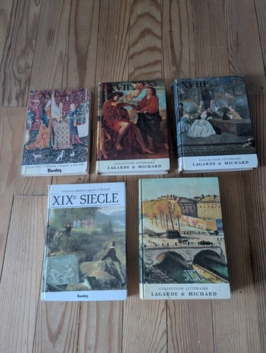 Lot livres lagarde et - livres,