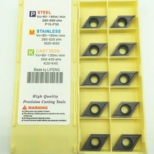 10Pcs DCMT11T304 LF6018