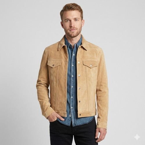 Veste élégante cuir - veste,