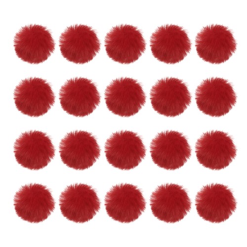 Pompons doux fausse - 20,