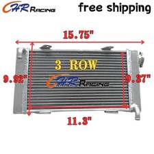 3 ROW Aluminum Radiator For Go Kart Go-kart Karting 15" X 9.5" X 1.8"
