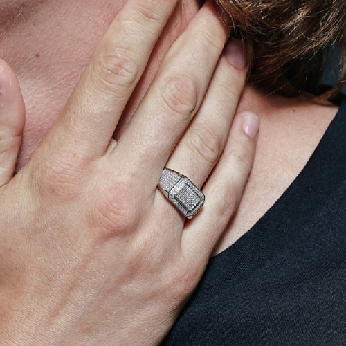 Bague argent sterling pour - en,