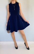 Robe patineuse en laine LOUIS VUITTON – Taille 38