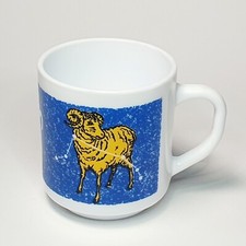 Ancien Mug Tasse BÉLIER Signe