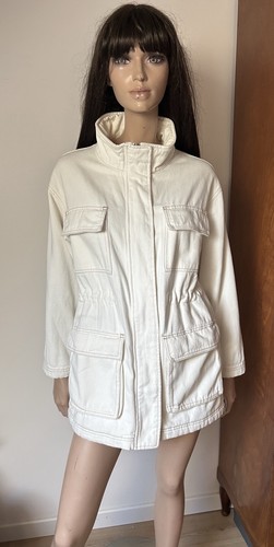 Blouson parka veste jean - parka,