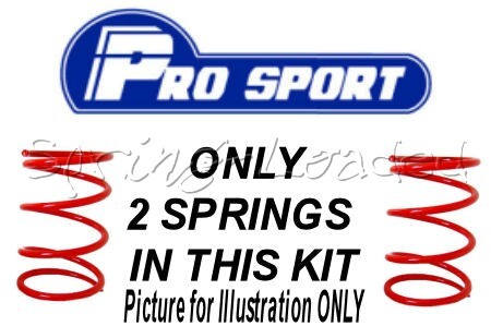 Prosport lowering spring kit - prosport,