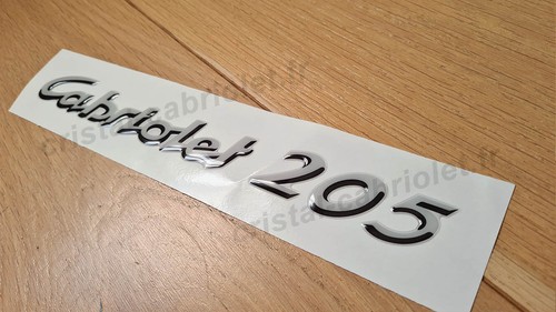 Repro sticker cabriolet 205 - sticker,