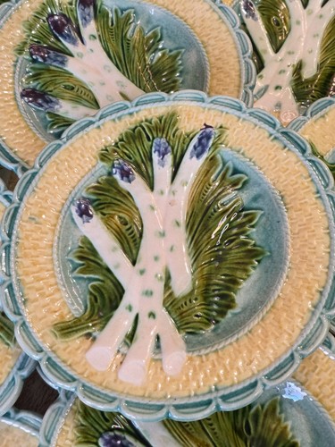 Assiettes asperges en - à,