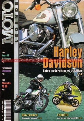 Moto legende 130 kawasaki - moto, 750