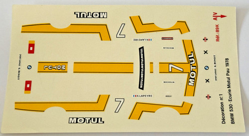 Décalcs bmw 530 - -,