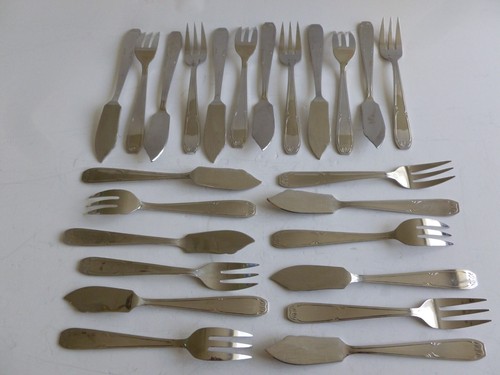 Couverts poisson en inox - couverts, a