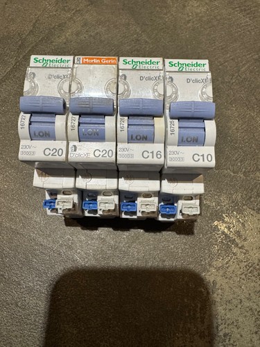 Disjoncteur clic n2a - disjoncteur, 1p+n2a