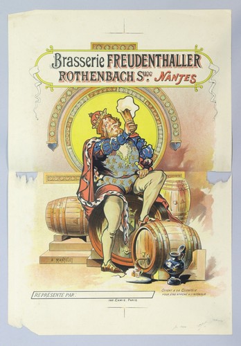 Affiche poster brasserie - poster,