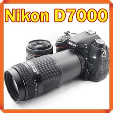 Appareil photo reflex numérique Nikon D7000 double zoom set 16MP Full HD test...