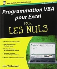 Programmation VBA pour Excel