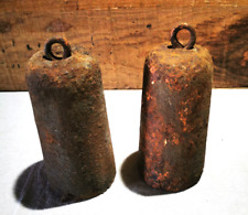 2 ANCIENS POIDS EN FONTE