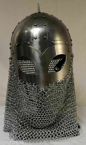 Casque viking cuir - casque,