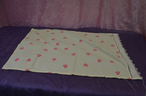 Ancienne drap dessus - lit, de