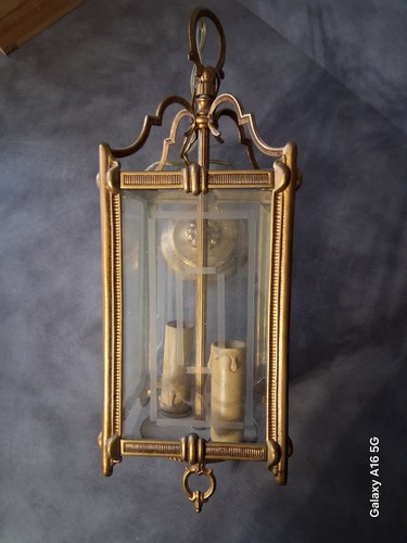 Lanterne bronze style louis - en,