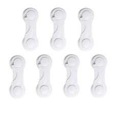 Lot de 7 verrous de porte pour