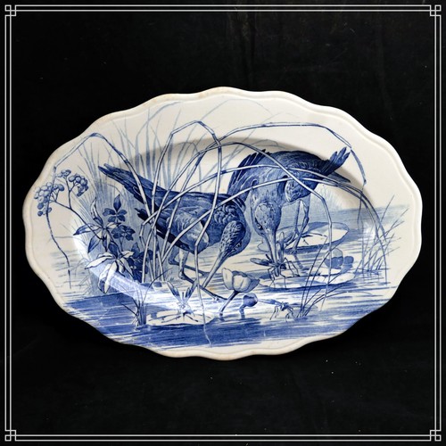 Plat faience de - plat,