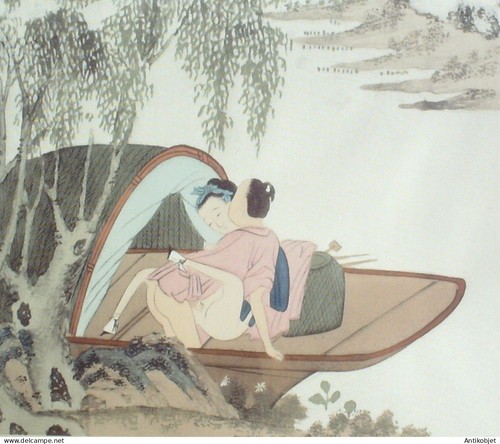 Estampe chinoise claude - estampe,