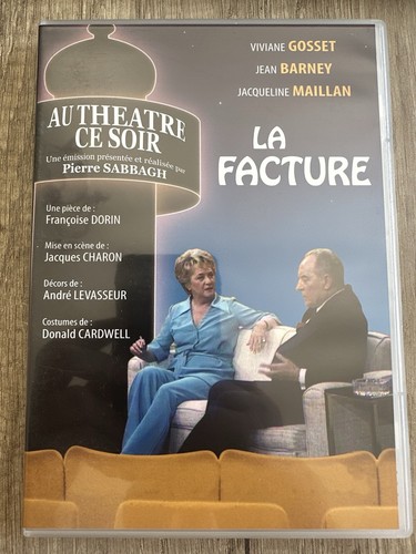 Dvd théâtre facture - théâtre,