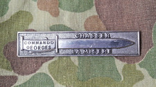 insigne commando Georges . Parachutistes . Algerie . oas