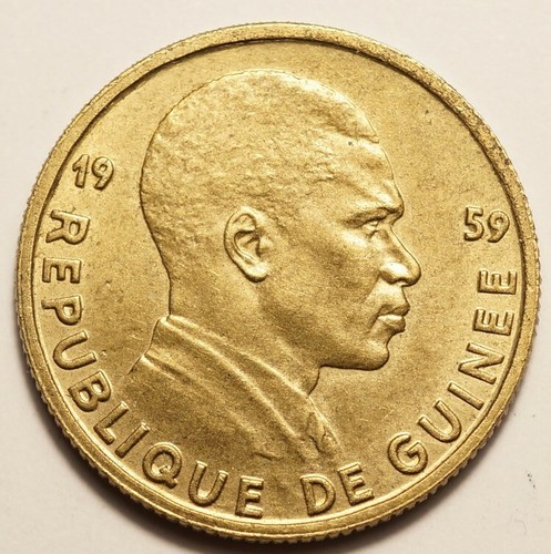 Guinee superbe francs 1959 - 5,
