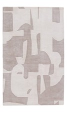 Tapis moderne abstrait - , fait