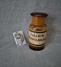 Ancien flacon en verre à