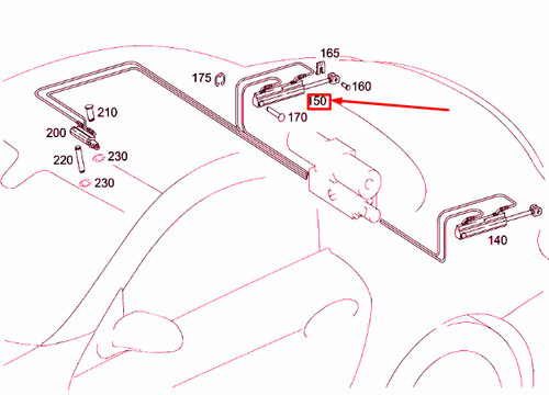 Slk r171 cylindre - mb,