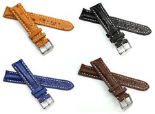 Bracelet montre cuir - cuir, autruche