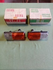 ALPINE A310 / R12 Paire de clignotants complets SEÏMA bicolore